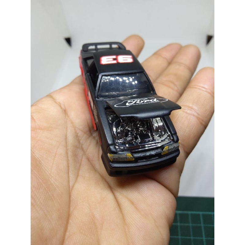 die cast maisto 1/64 mattel 1993 ford mustang cobra bib loose tanpa box made in china kondisi mulus
