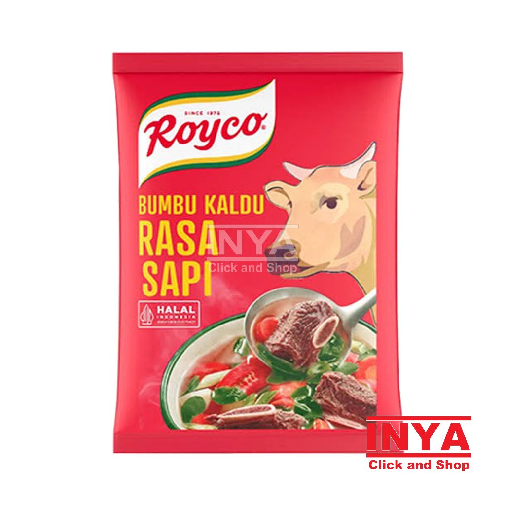 

Royco Bumbu Kaldu Rasa Sapi Kemasan Jumbo 230g - Beef Seasoning Powder