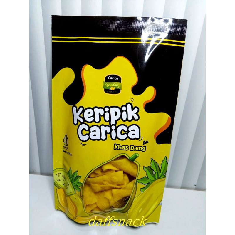 

Keripik Carica khas Dieng Wonosobo 100 g