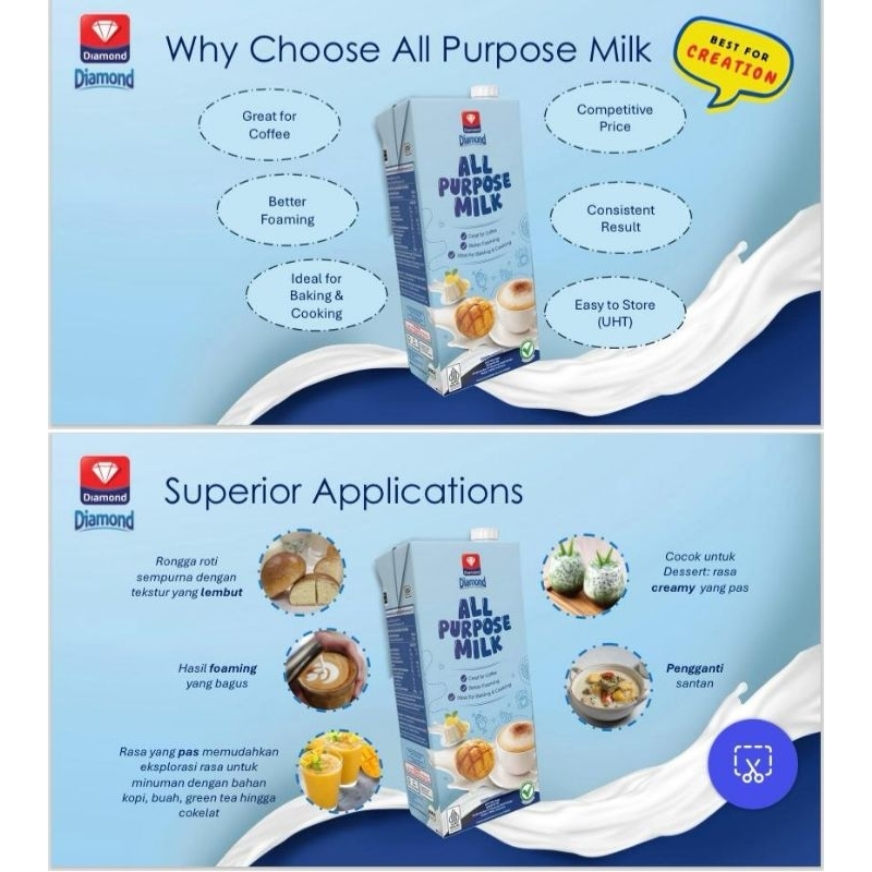

BARU - DIAMOND MILK ALL PURPOSE 1lt