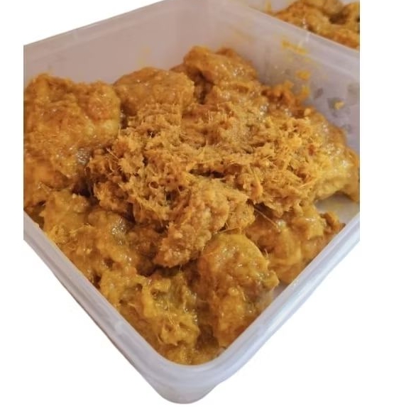 

ayam goreng lengkuas /bebek ungkep/ non msg/frozen food/ lauk siap makan