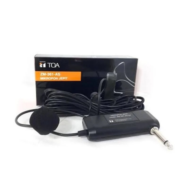 Mic TOA kancing/jepit ZM-361-AS
