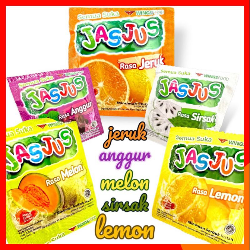 

PROMO!! (1 RENCENG) JASJUS VARIAN RASA BUAH