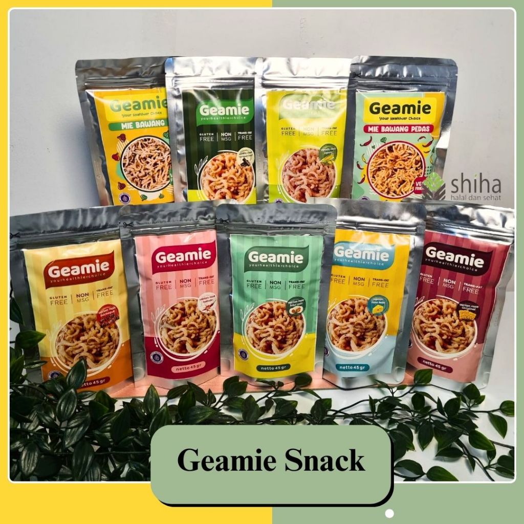 

SHIHA Geamie Snack Kremes Gluten Free & Non MSG 45gr