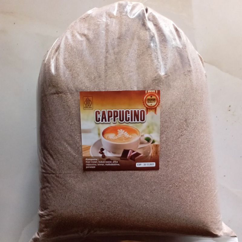 

Capucino 1kg,capucino cincau,bubuk capcin,bubuk premium capucino,capucino kopi