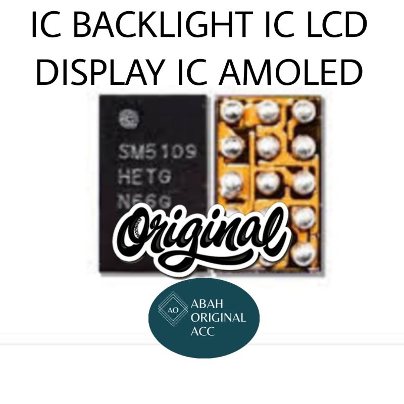IC DISPLAY IC BACKLIGHT DISPLAY VIVO Y30i ORI TESTED PROVED