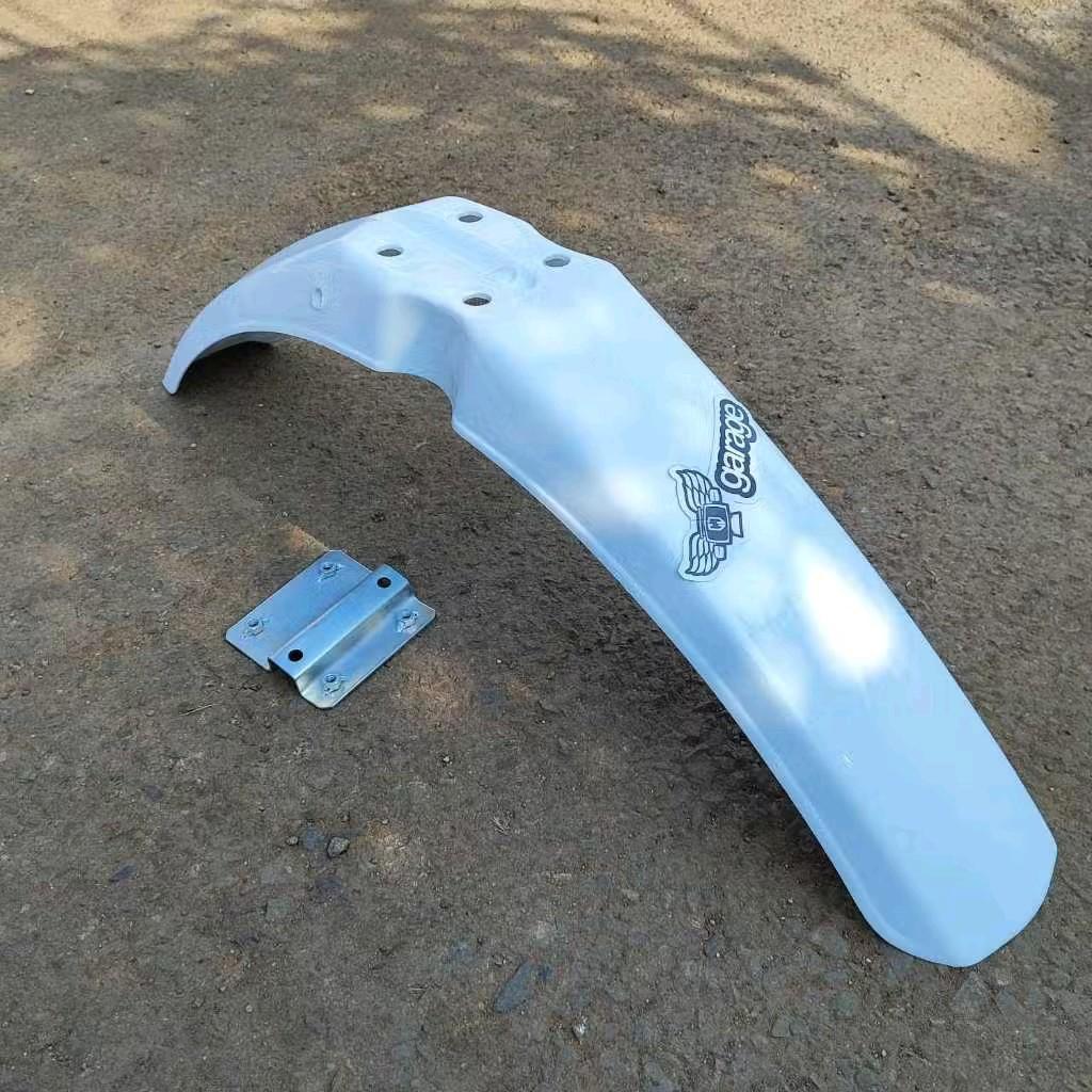 Spakbor Depan Win Trail Putih Win Set Braket Honda Win 100 Semi Trail Set Dudukan Spakbor Honda Win 