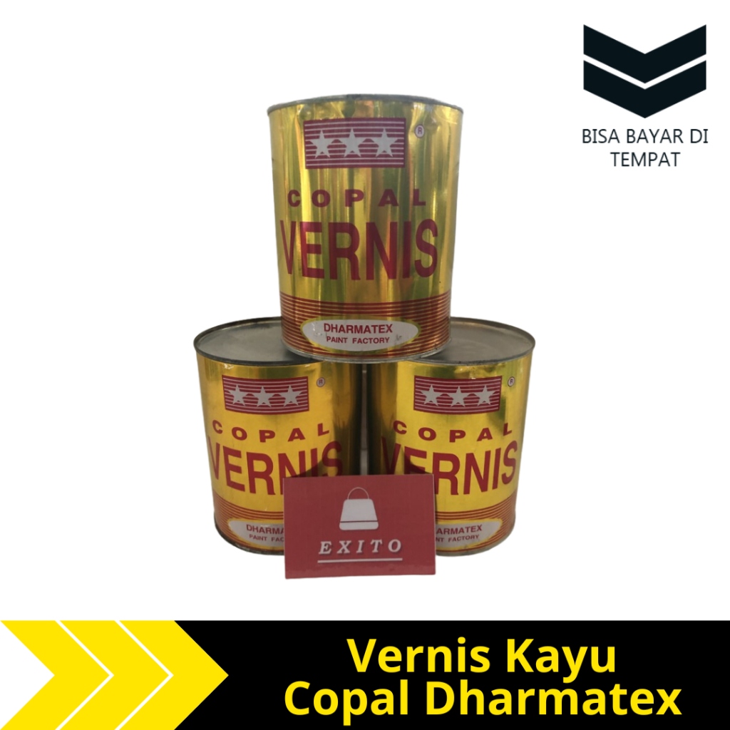 Vernis Kayu Clear Bening Cap Bintang Copal Dharmatex