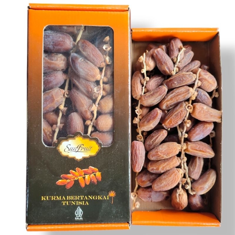 

Kurma Tunisia Tangkai Sunfruit 400gr