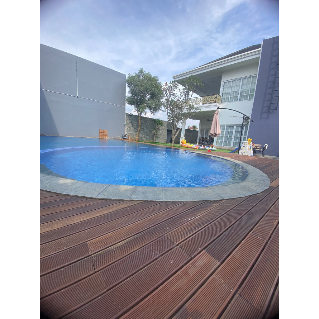 Decking kayu asli bengkirai papan -  Kayu Bengkirai Panjang 240cm