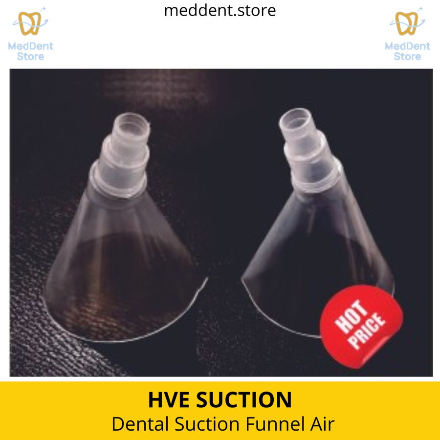 HVE Tips Dental Suction Funnel Air Suction Tip - Eceran 1pcs