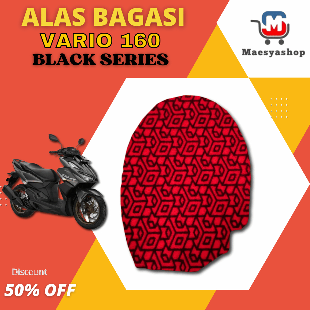 Karpet Alas Bagasi Sepeda Motor Honda Vario 160 Bermotif