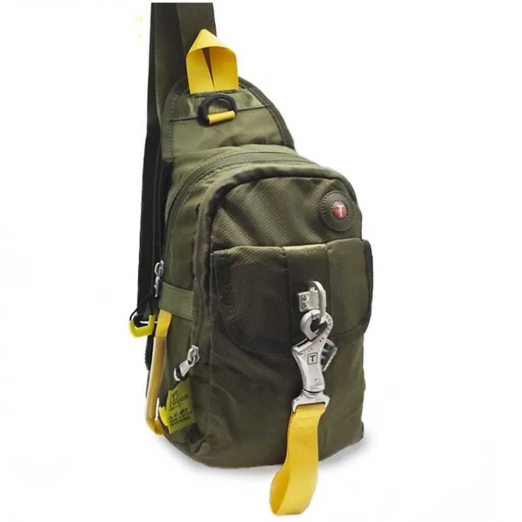 TAS SLING BAG/SELEMPANG PRIA/WANITA TOUGH 5589 KEREN TAS TERBARU PARACHUTE ANTI AIR TAS KERJA/KANTOR
