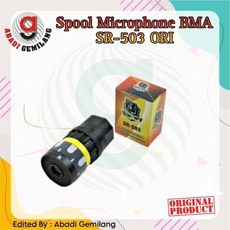 Spool Microphone BMA SR-503/Spul Mic BMA SR503 ORI