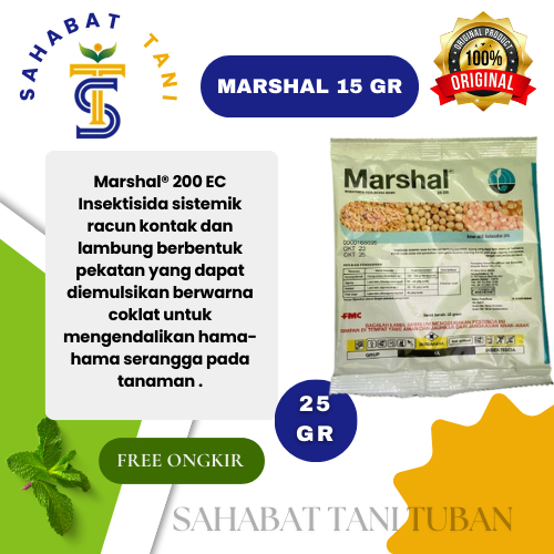 MARSHAL BUBUK 25 GR - INSEKTISIDA AKARISIDA