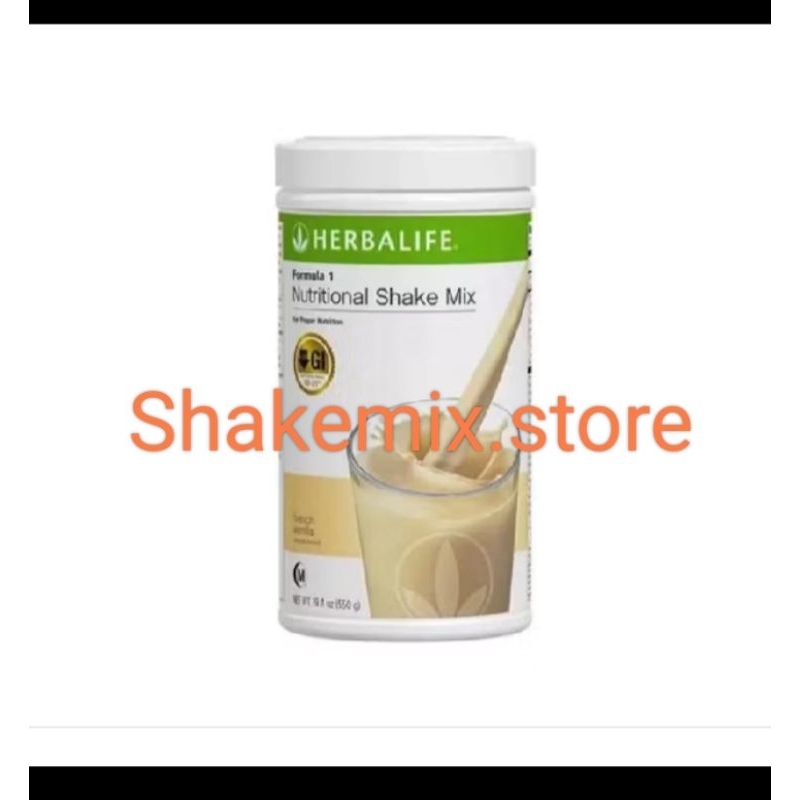 Promo Herbalife Shake Mix Formula 1 rasa vanila - Diet Detox - Original