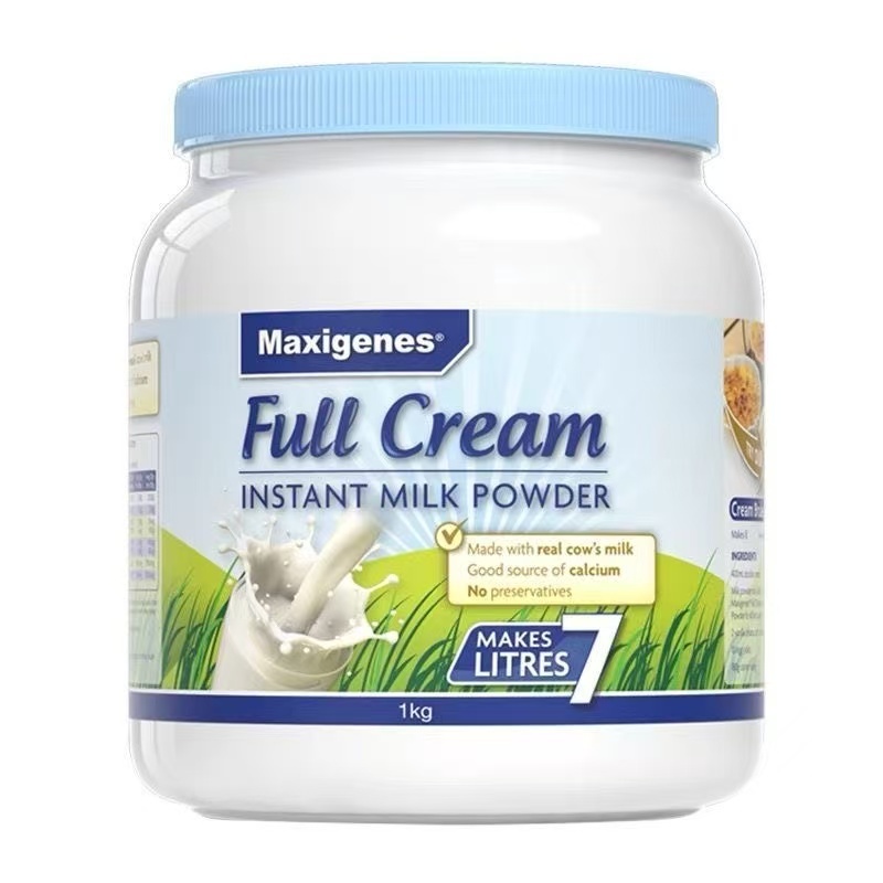 

Maxigenes full cream instant milk powder susu bubuk 1 kg original Australia
