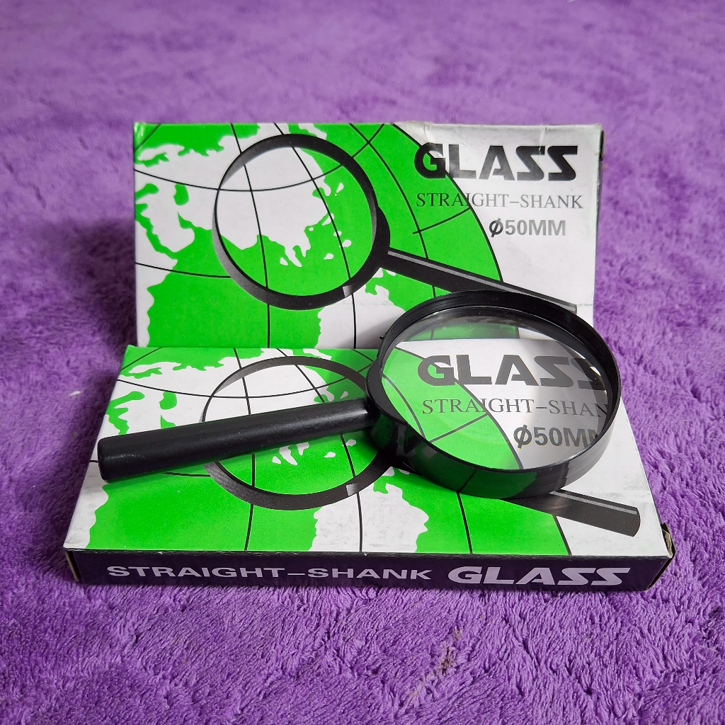 

KACA PEMBESAR /Magnifying LUP Glass STRAIGHT - SHANK 50 mm