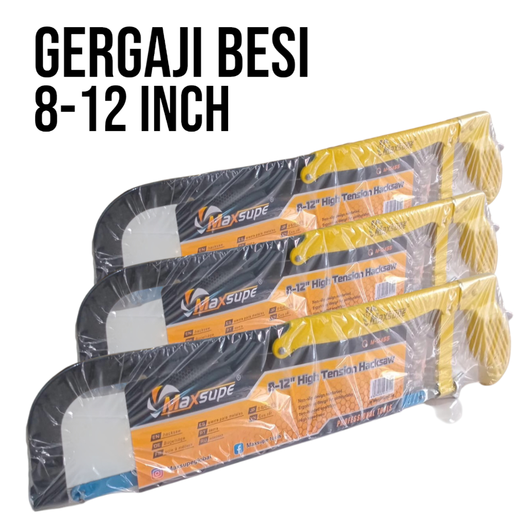 Maxsupe Gagang Gegaji Besi 8-12”
