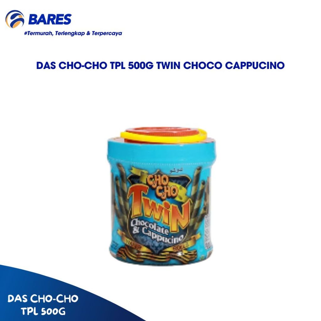 

Cho Cho Wafer Stick Twin Chocolate-Cappucino 500gr