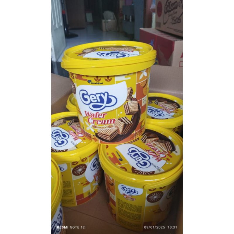 

Gery wafer cream
