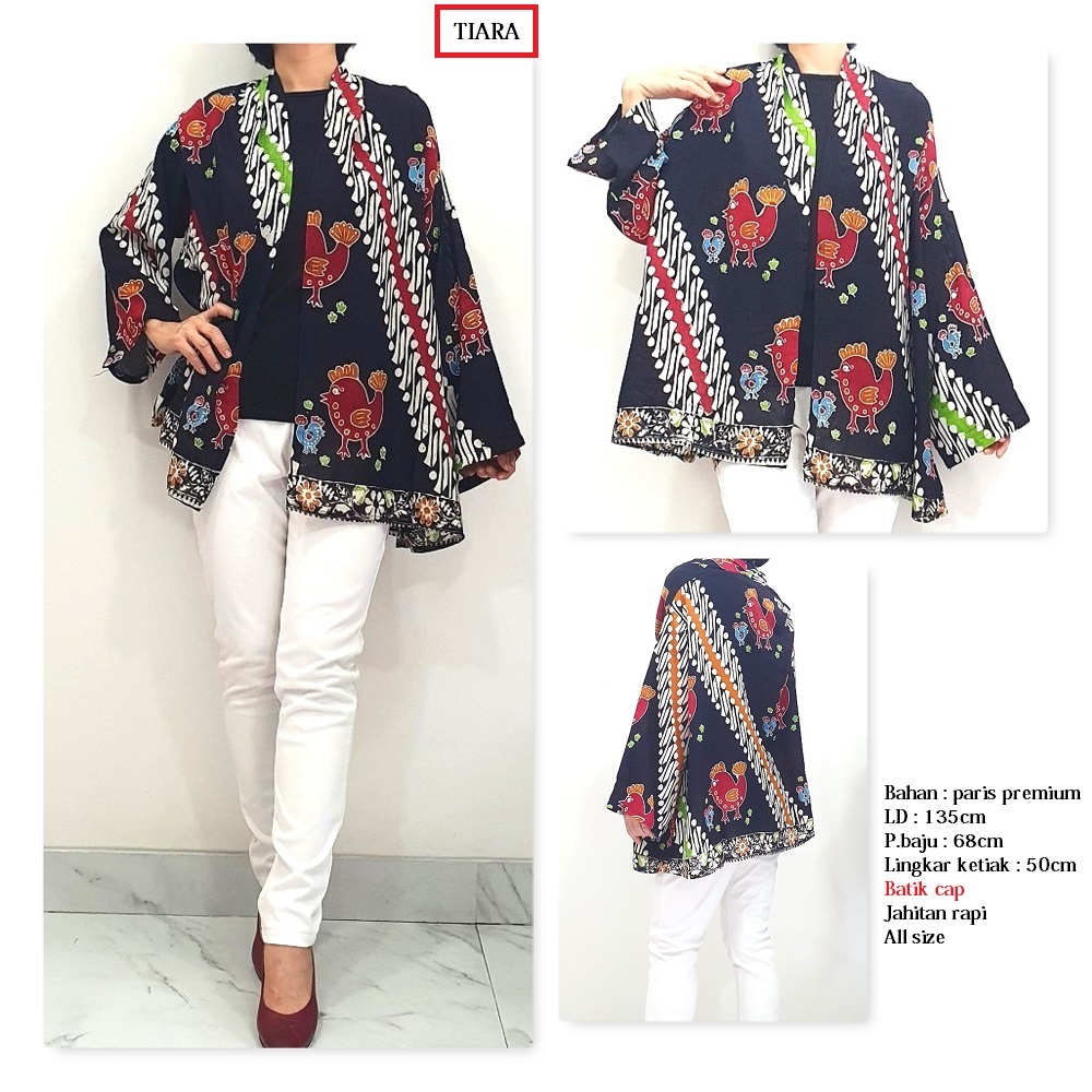 OUTER BATIK PARIS CAP PREMIUM HALUS