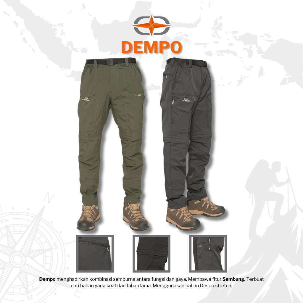 Celana Panjang Sambung Dempo Cotrek Adventure