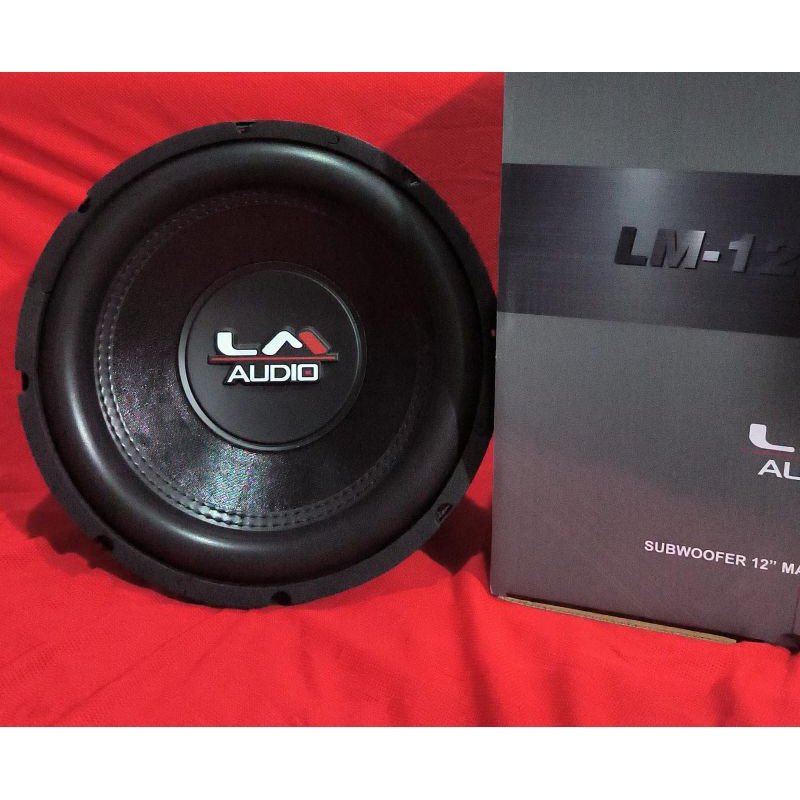 Subwoofer LM 12 DD - LM 12 DD SPL Doble Magnet LM 12 DD MKll New TTY
