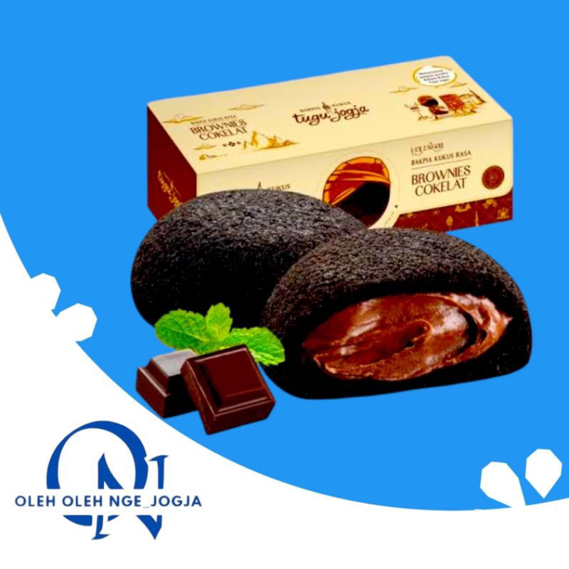 

Bakpia Kukus Tugu Brownies Cokelat Travel Pack isi 10