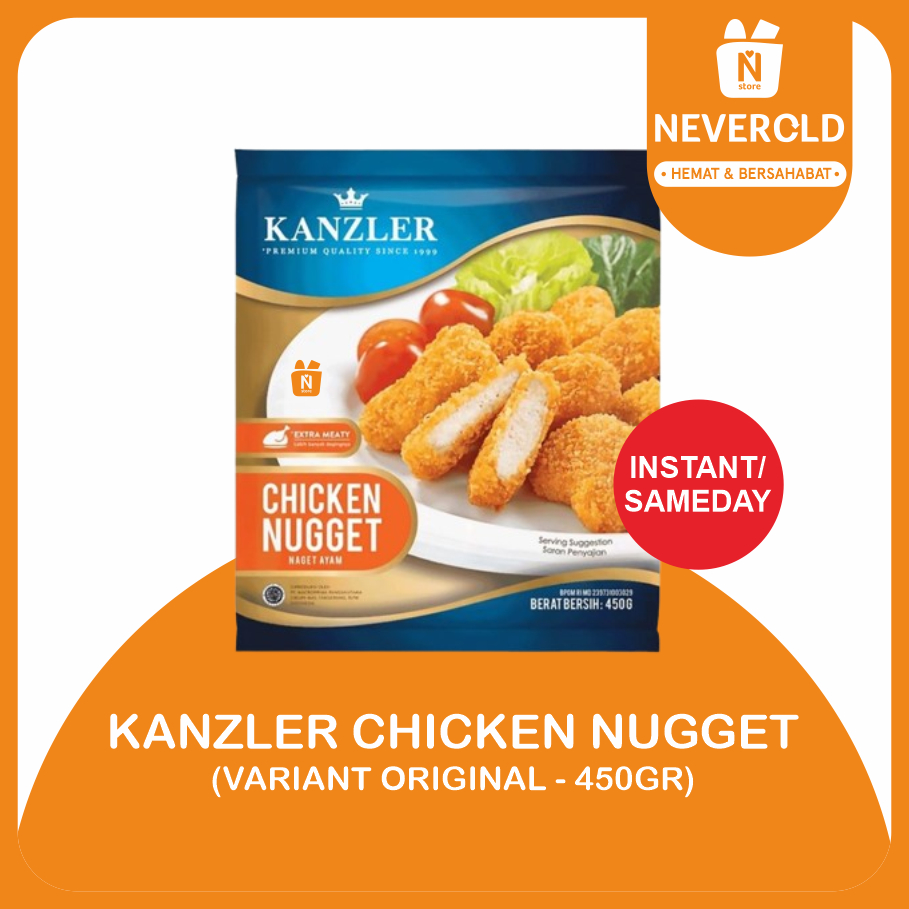 

KANZLER CHICKEN NUGGET ORIGINAL 450GR