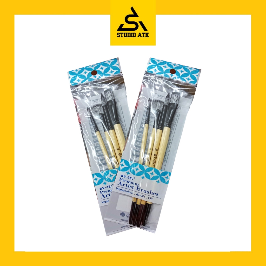 

KUAS SET V - TEC VT 618/4