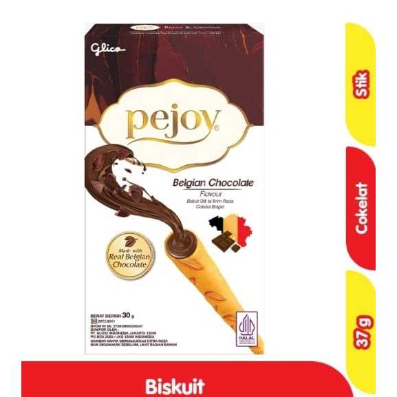 

Slae Stok ED Januari 2026 Glico Pejoy Belgian Chocolate Flavour 30g Pejoy Biskuit Stik Cokelat Isi