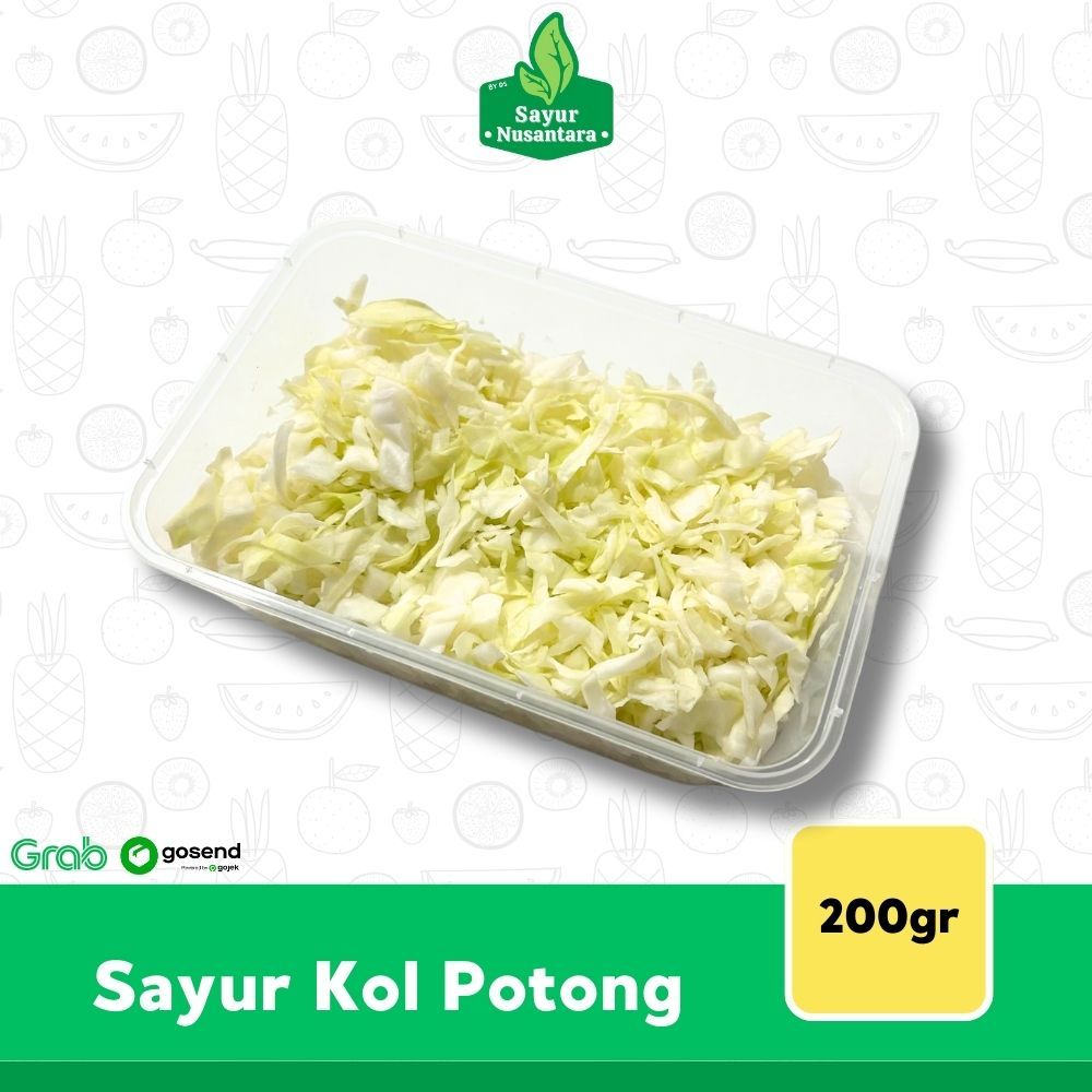 

Sayur Kol Potong 200gr - Sayur Nusantara
