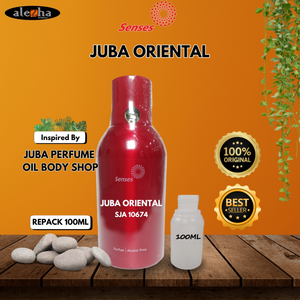 BIBIT PARFUM MURNI JUBA ORIENTAL SJA 10674 (SENSES) 100ML REPACK