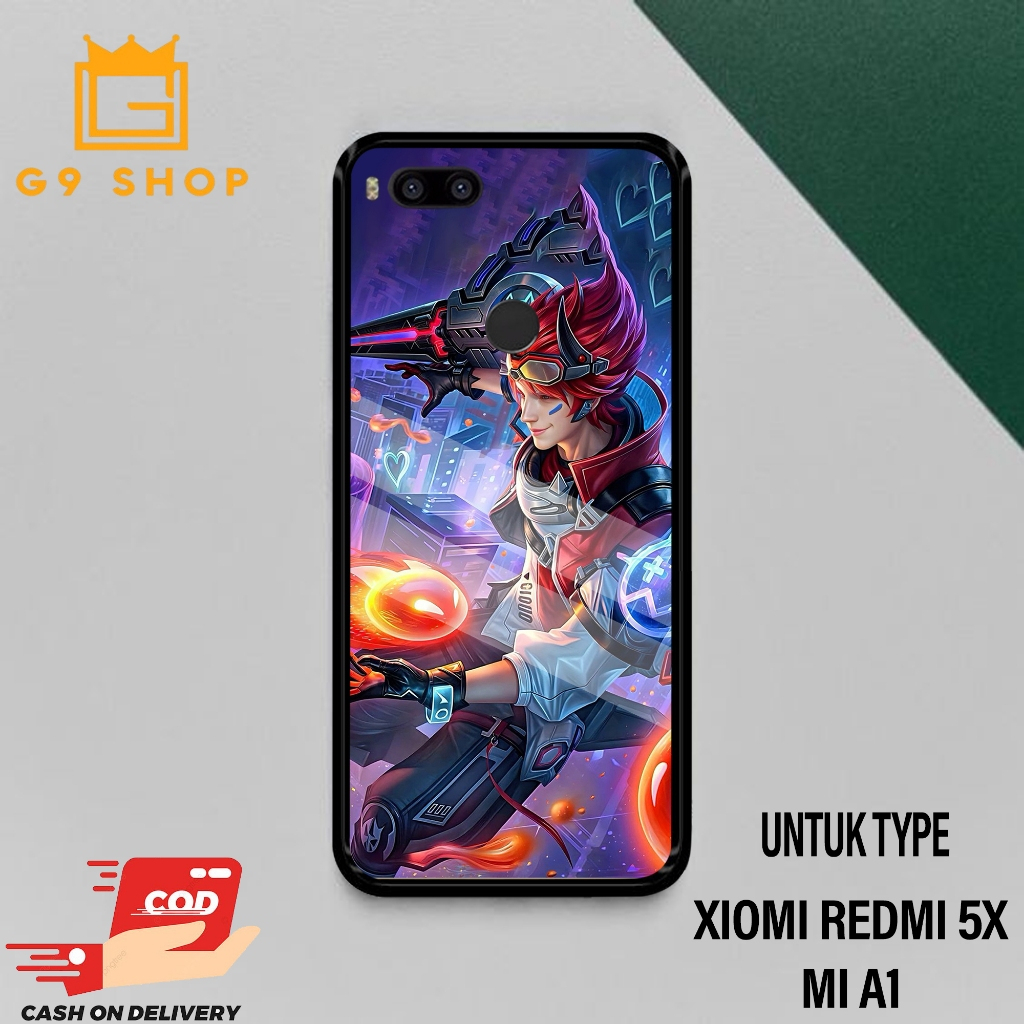 [gnine_case]case xiaomi redmi 5x/mi a1-case Glossy-Pelindung )case(ml)-softcase hp-case hp-casing hp