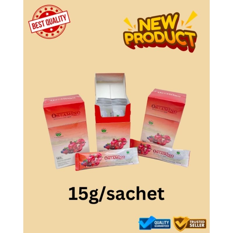 Ostamino / Minuman Stamina (3 Sachet)
