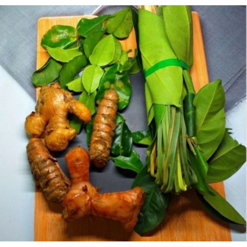 

bahan bumbu alami komplit