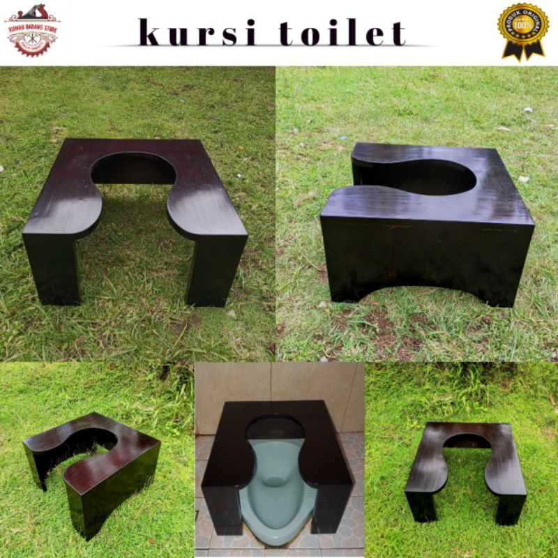 Kursi toilet kayu kursi WC kamar mandi dudukan closet kayu dudukan closet kamar mandi closet duduk j