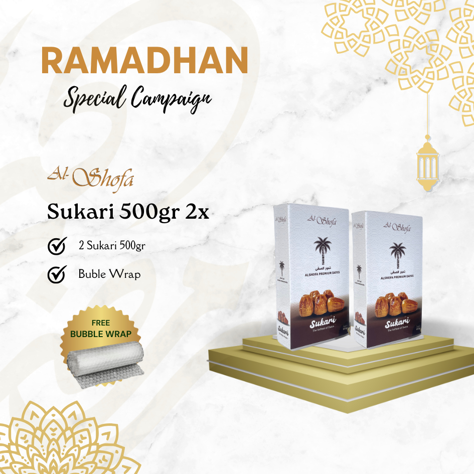

Spesial Bundling Ramadhan Sukari 500gr x 2