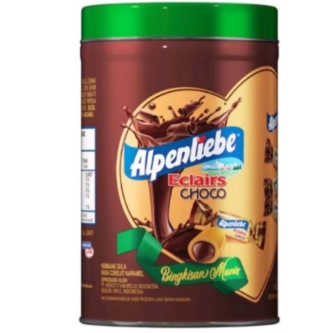 

Permen Alpenliebe Eclairs Choco Kaleng 144gr