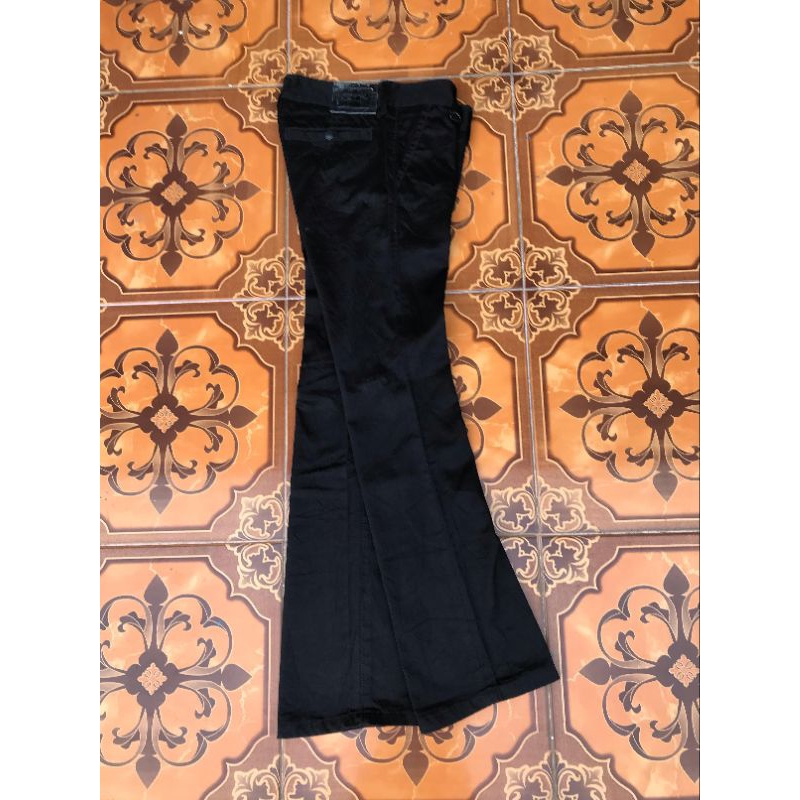 Chino vanquish x Murder License Boot Cut Japan Black