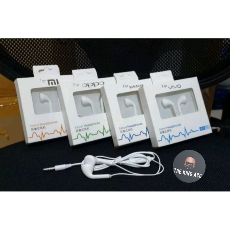 Handsfree Handset Earphone Branded HF MH-133