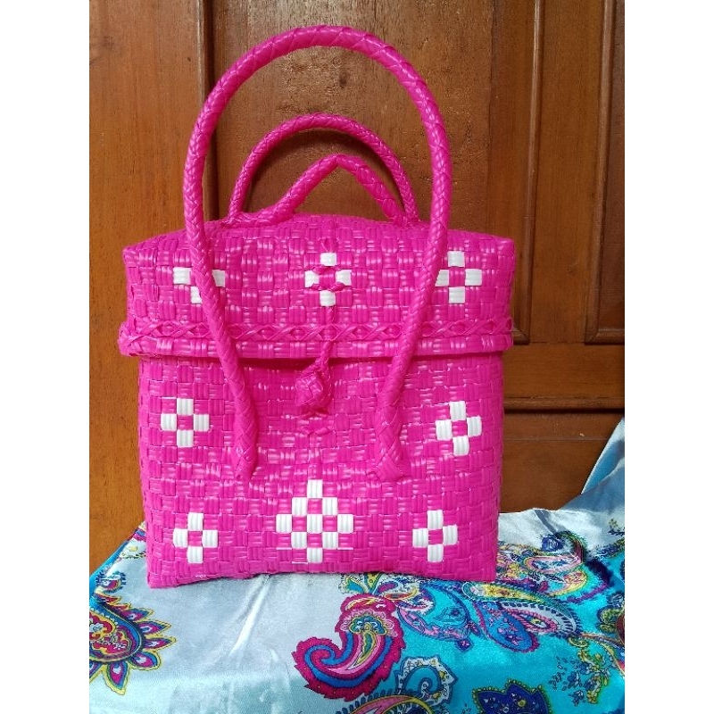 Tas Aban Aban size S shanum - shanum Tas anyaman plastik - Aban aban