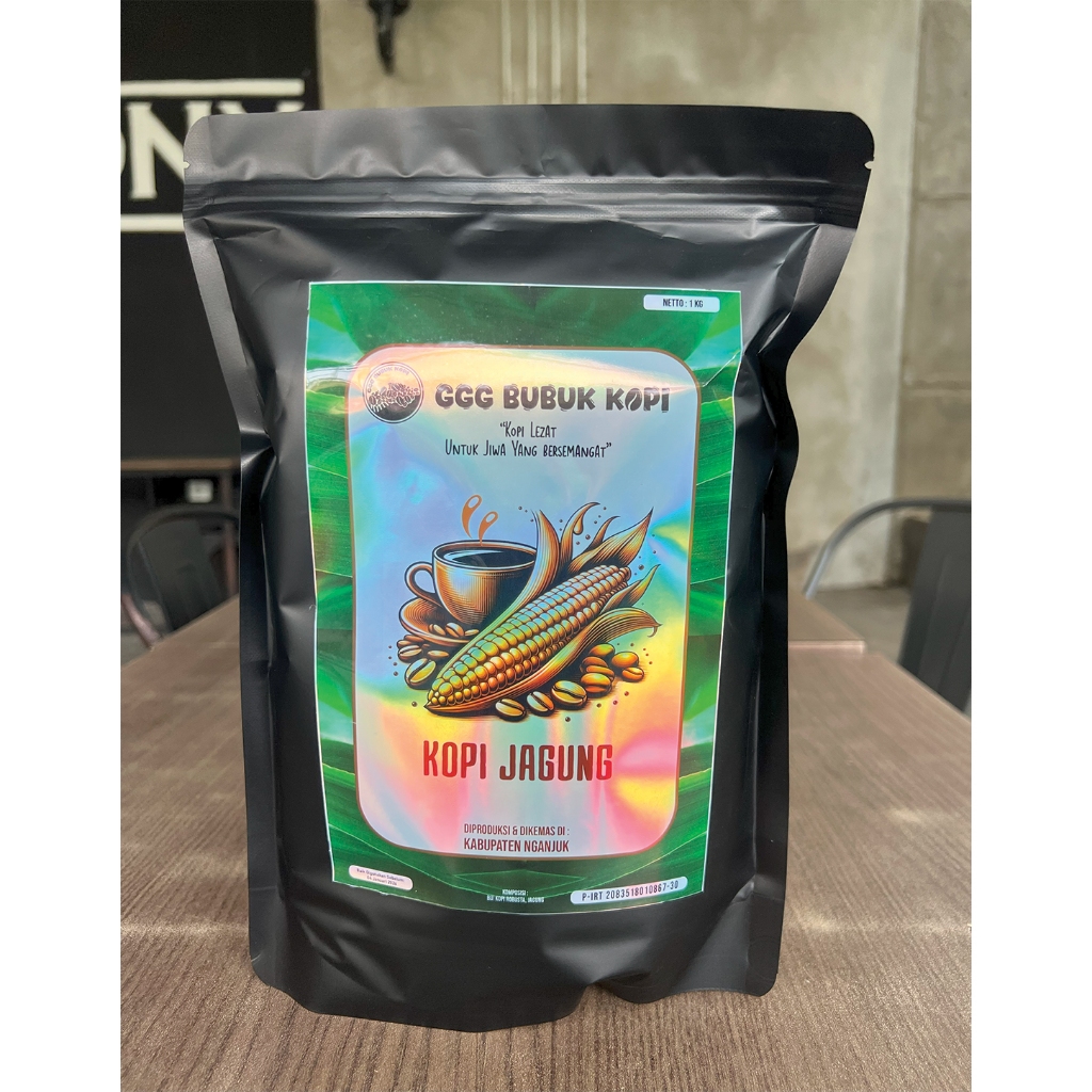 

Bubuk Kopi Jagung Ggg Isi 1kg Rasa Mantab Premium
