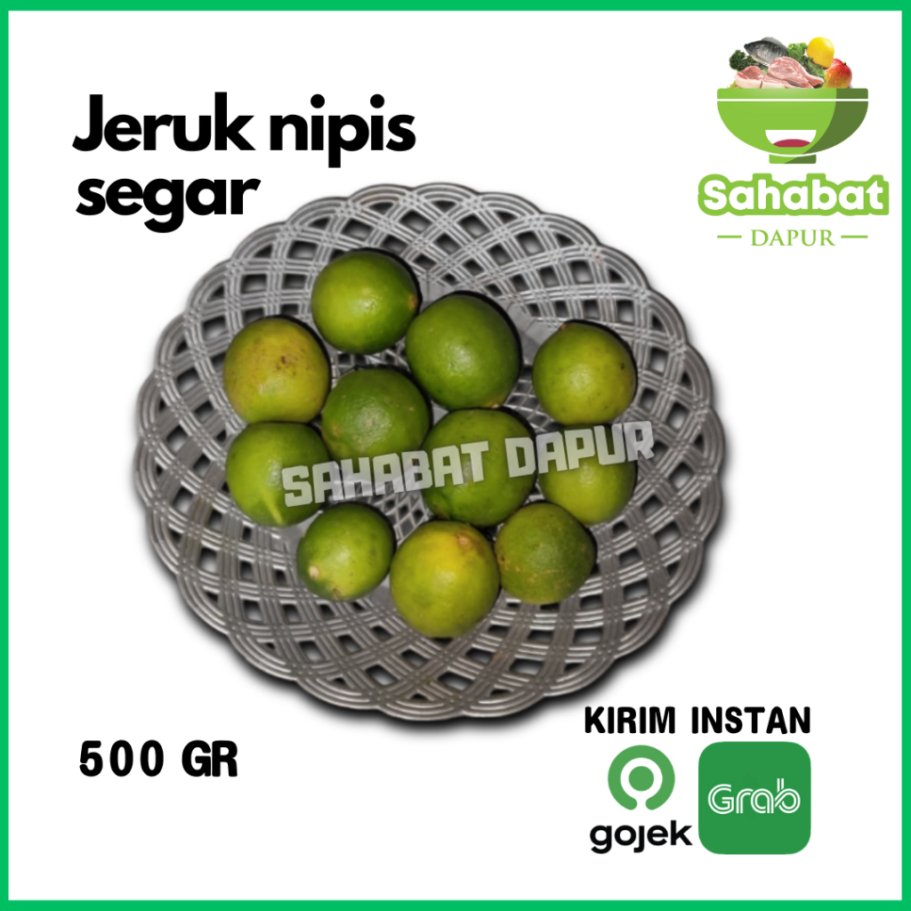 

Jeruk Nipis Segar 500 gr - Sahabatdapur
