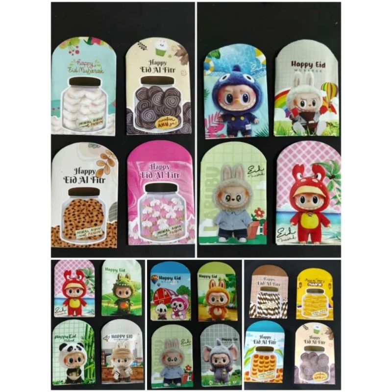 

Amplop lebaran motif kekinian 2025 siap pakai