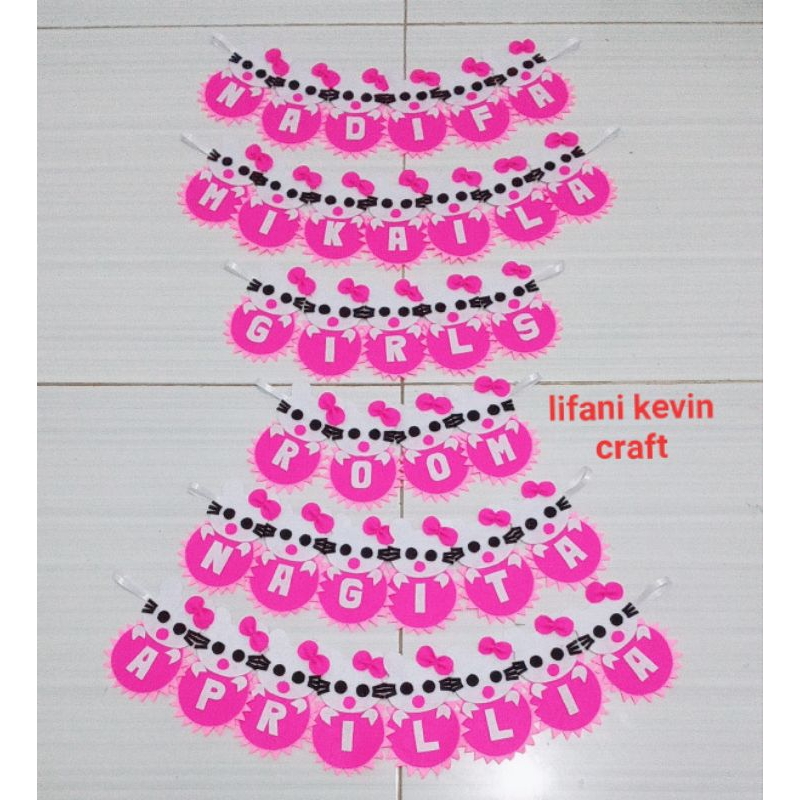 hiasan dinding boneka keropi, hello kitty, micky mouse, hello kitty, doraemon, bola