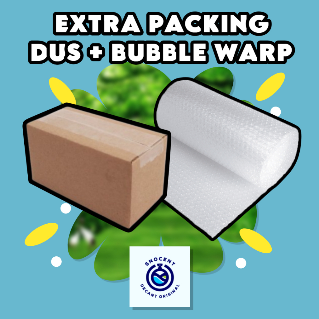 

TAMBAHAN EXTRA DUS + BUBBLE WARP