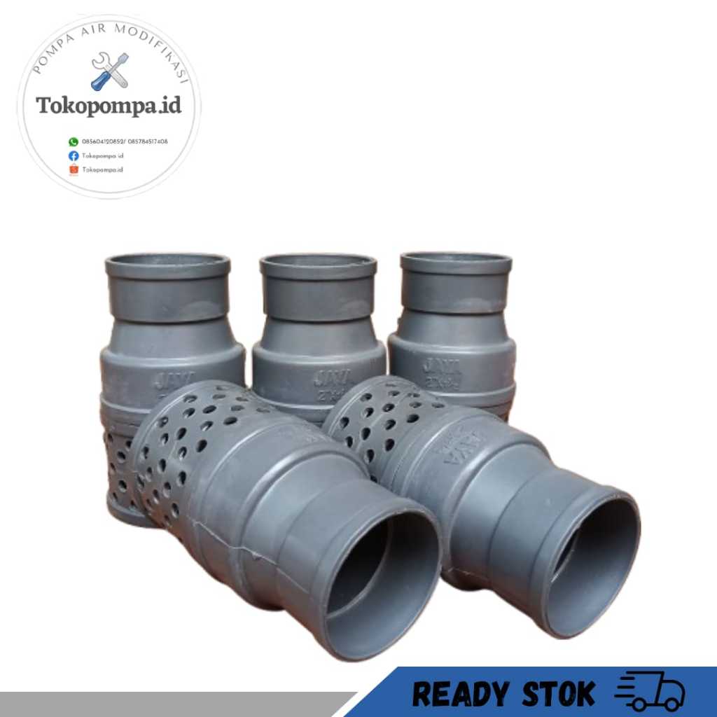 VERTICAL Tusen Klep / Katup Valve Check 1.5" inch Check Valve Air Vertical Bahan PVC Tebal