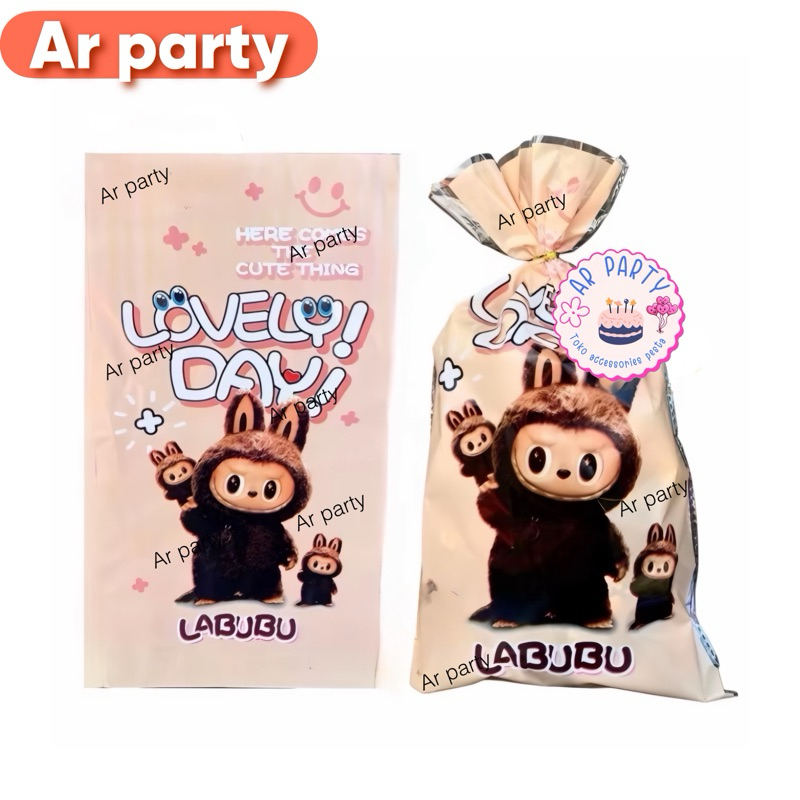 

(10pcs) Plastik Snack Labubu / Plastik Pembungkus Jajanan Terbaru / Plastik Souvenir